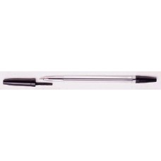 Marbig Ballpoint Med Pens Black (PK 12)