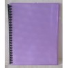 Marbig Shimmer Purple Display Book A4 (EA)