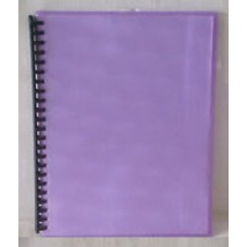 Marbig Shimmer Purple Display Book A4 (EA)
