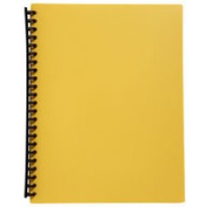 Refillable Display Books A4 Yellow (EA)