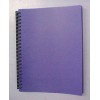 Marbig Refillable Display Books A4 Purple (EA)