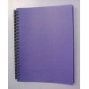 Marbig Refillable Display Books A4 Purple (EA)