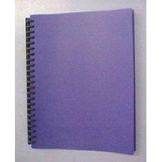 Marbig Refillable Display Books A4 Purple (EA)