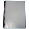 Display Books Refillable Green w Clear Cover A4 (EA)