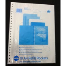 Display Book Refill A4 23 Hole PK 10