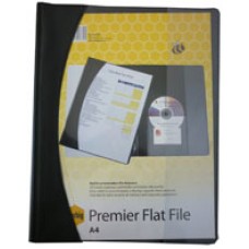Premier Flat File A4 Black (PK 25)