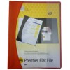 Premier Flat File A4 Red (PK 25)
