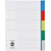 Poly Prop Color Dividers A4 5 Tab (EA)