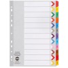 Dividers A4 Fin Year Tab Reinf Brd Asst (EA)