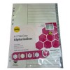 Poly Prop Grey Dividers A4 A to Z Tab (EA)