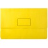 Marbig Document Wallet Slimpick Yellow Manilla FC  (EA)