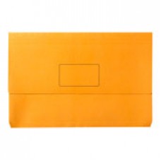 Marbig Document Wallet Slimpick Orange Manilla FC  (PK 50)