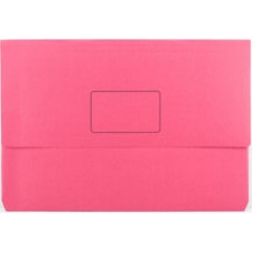 Marbig Document Wallet Slimpick Pink Manilla FC  (EA)