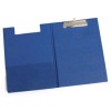 Marbig Clipfolder A4 PVC Blue  (EA)