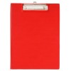 Marbig Clipfolder A4 PVC Red  (EA)