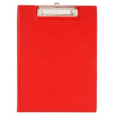 Marbig Clipfolder A4 PVC Red  (EA)