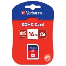 Verbatim SDHC Card 16Gb Class 4 (EA)
