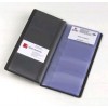 Business Card Holder Black 208 Capacity 4 View (EA)