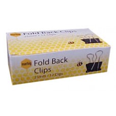 Marbig Fold Back Clip 25mm (PK 12)