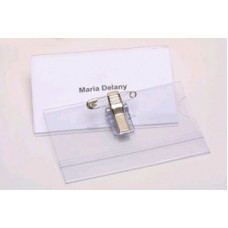 Rexel  Pin and Clip Name Badge (PK 50)