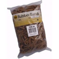 Marbig Rubber Bands No 64 500gm Bag (500 g)