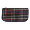 Pencil Case Tartan Jumbo with zip 340x170mm (EA)