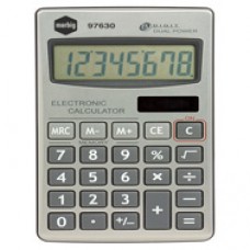 Marbig Hand Held Calculator 8 dig Dual Power (EA)