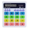 Calculator Coloured Desk DL Power 8 Digit  (EA)