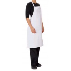 White Bib Apron 65 35 PC 70x86cm (EA)