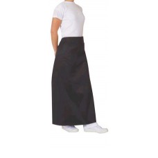 Black Full Waist Apron 65 35 PC 86x86cm (EA)