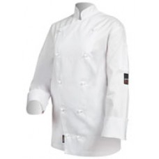 Prochef Chef Jacket White Small PC Long Slv (EA)