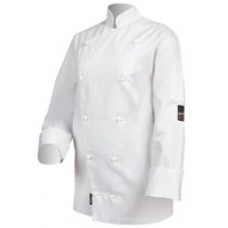 Prochef Chef Jacket White Med PC Long Slv (EA)