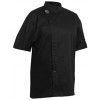 Prochef Tunic Top Black SS Med (EA)