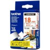 Brother Tape 18mm Lamin Red/White EA