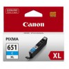 Canon CLI651XLC Original Cyan Ink Tank Ex Large EA