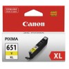 Canon CLI651XLY Original Yellow Ink Tank Ex Large EA