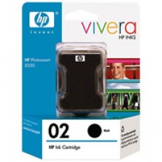 HP 02 Black Ink Cart PS3110 EA