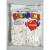 Standard Balloon White 30cm (PK 100)