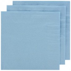 2 Ply Lunch Napkin Light Blue PK 100