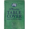 Table Cover Round Plastic Forrest Green 213cm (EA)