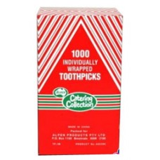 Toothpick Individually Wrapped Pk1000 (PK 1000)