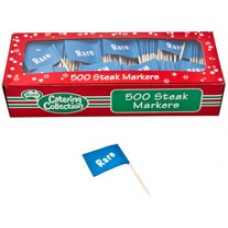 Steak Markers Rare (PK 500)