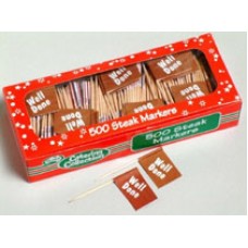 Steak Markers Well Done (PK 500)