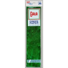 Gala Crepe Paper 100x50cm Metallic Green (EA)