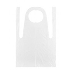 Poly Disposable White Aprons 1350 x 810 (CT 500)