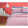 DB Dahlia Pink Striped Printed Quilt Cover ST