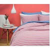 SB Dahlia Pink Striped Printed Quilt Cover ST
