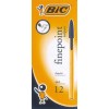 Bic Ball Pen Fine Black Orange Barrel PK 12