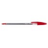 Bic Cristal Ball Pen Med Red EA