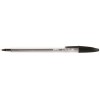 Bic Cristal Ball Pen Med Black Pouch PK 5